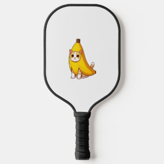 Raquette De Pickleball Chat en costume de banane