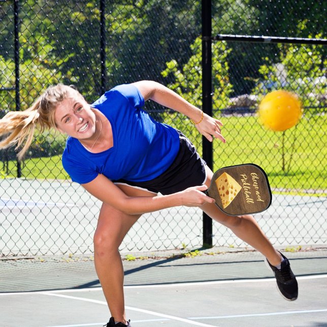 Raquette De Pickleball Cheese and Pickleball Sports paddle (Créateur téléchargé)