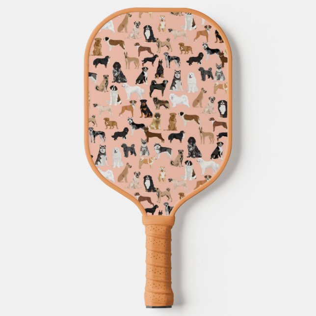 Raquette De Pickleball Chiens de travail (Recto)