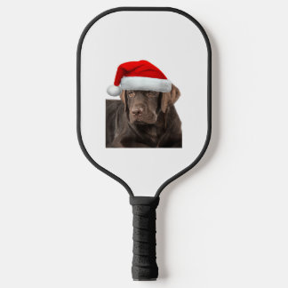 Raquette De Pickleball Chocolat Lab Chemise Labrador Retriever Chien Chri
