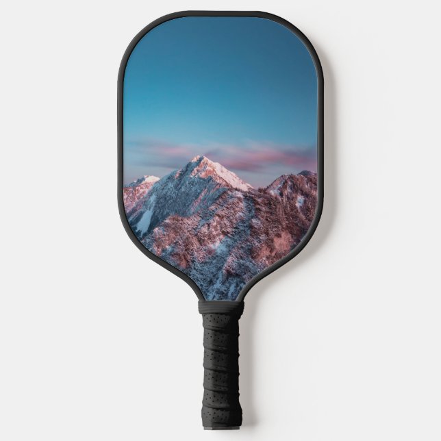 Raquette De Pickleball Ciel magique au-dessus de la montagne Storžič, Slo (Recto)