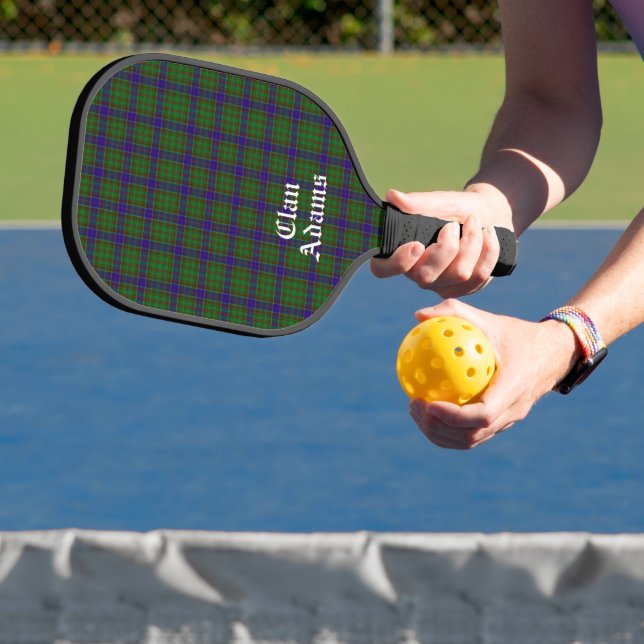 Raquette De Pickleball Clan écossais Adams Tartan Custom (Insitu)