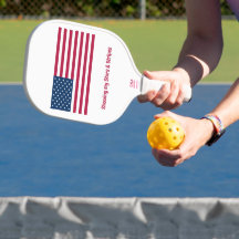 Classic American Flag avec un nom dit événement