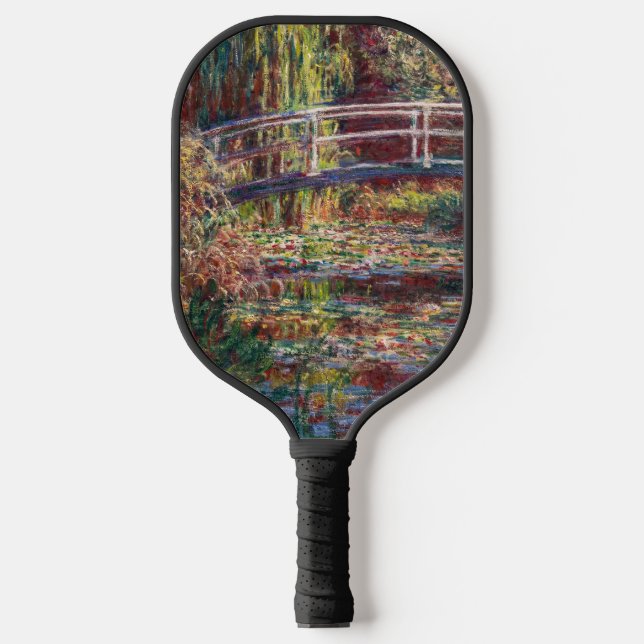 Raquette De Pickleball Claude Monet - Eau Lily étang, Harmonie rose (Recto)