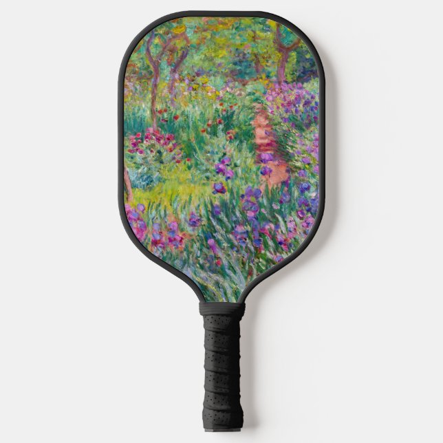 Raquette De Pickleball Claude Monet - Le jardin d'Iris à Giverny (Recto)