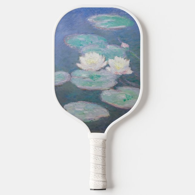 Raquette De Pickleball Claude Monet - Lys à eau, effet du soir (Recto)