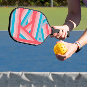 Raquette De Pickleball Collage arc-en-ciel