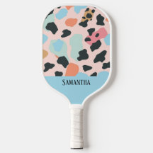 Coloré Pastel Empreinte de léopard Motif sans cout