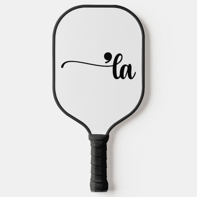 Raquette De Pickleball Comma La - Kamala White (Recto)