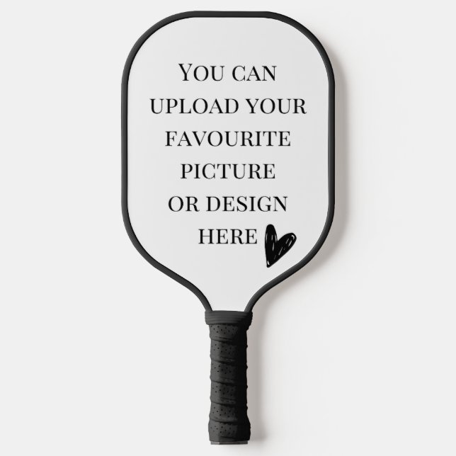 Raquette De Pickleball Conception personnalisée, photo personnalisée (Recto)