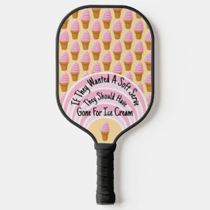 Raquette De Pickleball Cônes de glace à la fraise en service doux Mignon 