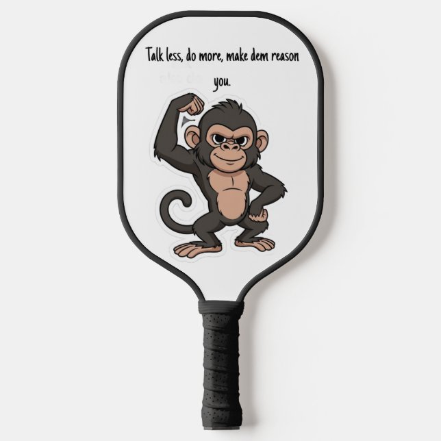 Raquette De Pickleball Confident Monkey  Pickleball Paddle (Recto)
