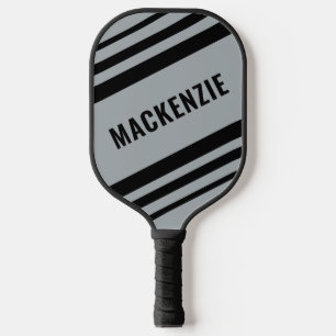 Raquette De Pickleball Couleur personnalisée à rayures modernes