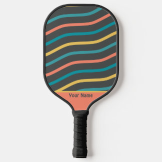 Raquette De Pickleball Couleur Rétro Soignée Professionnelle