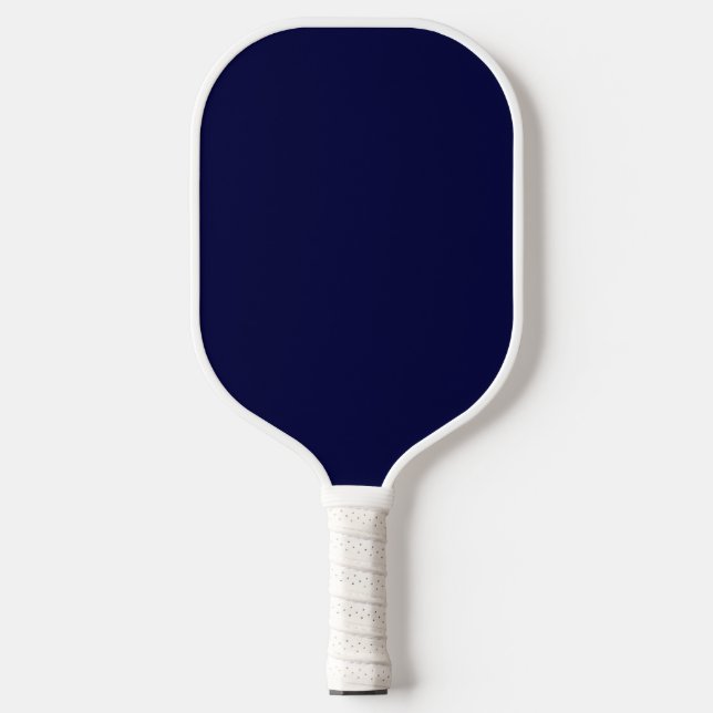 Raquette De Pickleball Couleur solide : Paddle bleu marine (Recto)