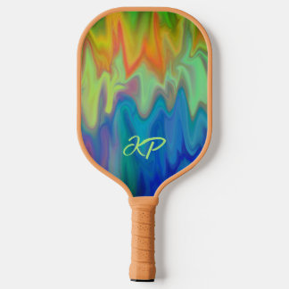 Raquette De Pickleball Couleurs Brûlantes