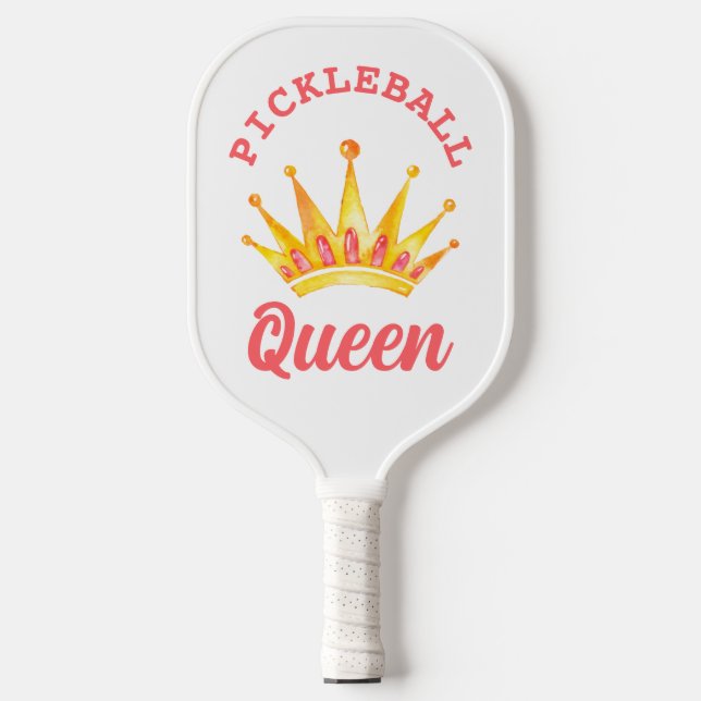 Raquette De Pickleball Couronne rose or Pickball (Recto)