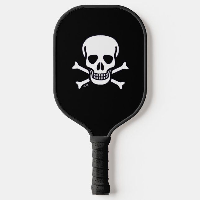 Raquette De Pickleball Crâne n Bones noir pickleball paddle (Recto)