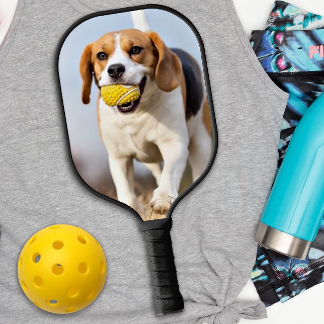 Raquette De Pickleball Créez votre propre chien de compagnie Photo person (Créateur téléchargé)