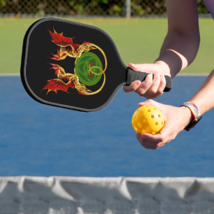 Raquette De Pickleball Crescent Céleste Lune Et Dragons