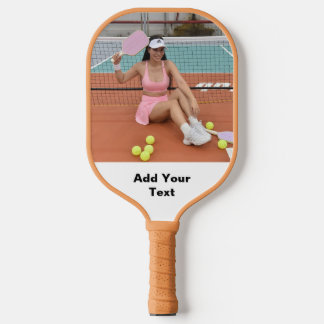 Raquette De Pickleball Custom Pickleball Paddle with Photo & Text