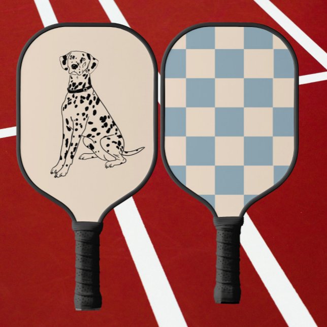 Raquette De Pickleball dalmate (Créateur téléchargé)