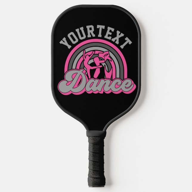 Raquette De Pickleball Danseur de ballet AJOUTER DU TEXTE Danse classique (Recto)