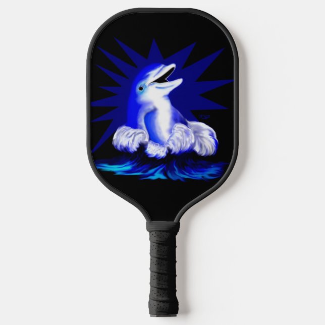 Raquette De Pickleball Dauphin souriant (Recto)