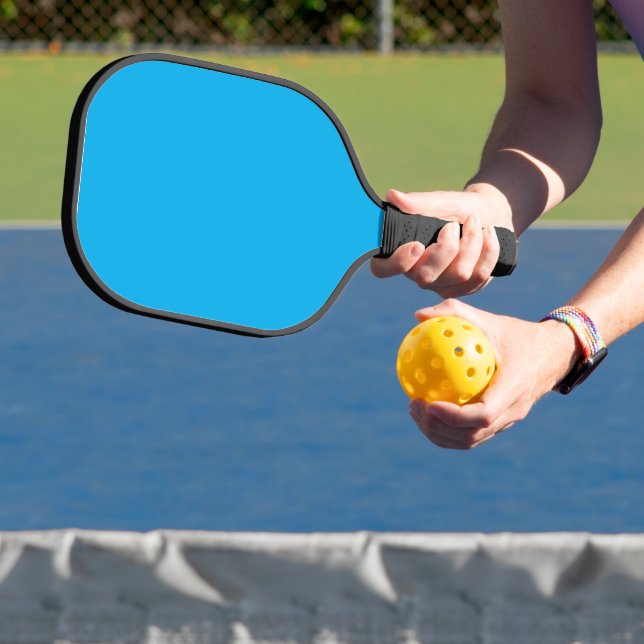 Raquette De Pickleball Découvrez la beauté d'un ciel bleu avec un avion (Insitu)