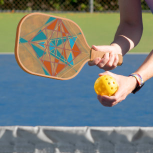 Raquette De Pickleball Désert du Sud-Ouest Indien Star Man Design Art