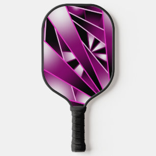 Raquette De Pickleball Dessin de remplissage couleur dégradé en perspecti