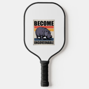 Raquette De Pickleball Devenez ingouvernable bébé drôle Hippo Moo Deng Lo