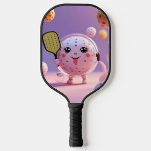 Raquette De Pickleball Dink Happens - Minimal Kawaii Pickleball Paddle Ba