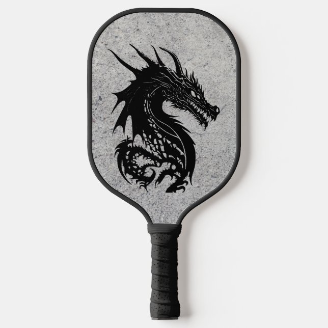 Raquette De Pickleball Dragon de pierre (Recto)