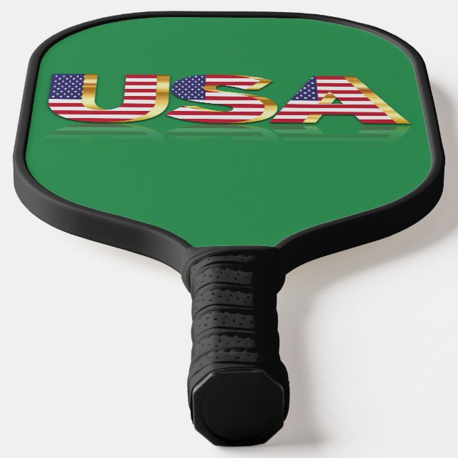 Raquette De Pickleball Drapeau américain Pickleball Paddle (Poser)
