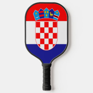 Raquette De Pickleball Drapeau croate