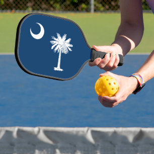 Raquette De Pickleball Drapeau de la Caroline du Sud