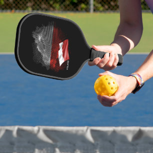Raquette De Pickleball Drapeau de la Pologne