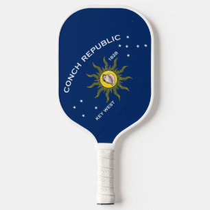 Raquette De Pickleball Drapeau de la République de conque