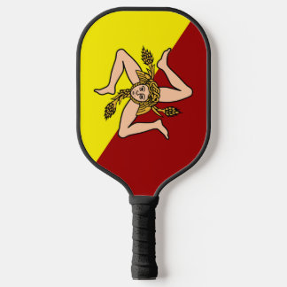 Raquette De Pickleball Drapeau de la Sicile (région italienne)