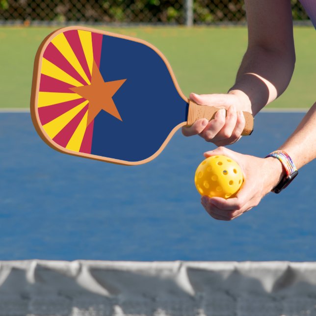Raquette De Pickleball Drapeau de l'Arizona (Insitu)