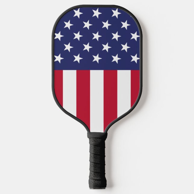 Raquette De Pickleball Drapeau des États-Unis d'Amérique (Recto)