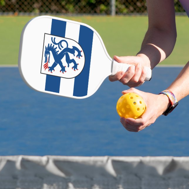Raquette De Pickleball Drapeau d'Ingolstadt, Bavière - ALLEMAGNE (Insitu)