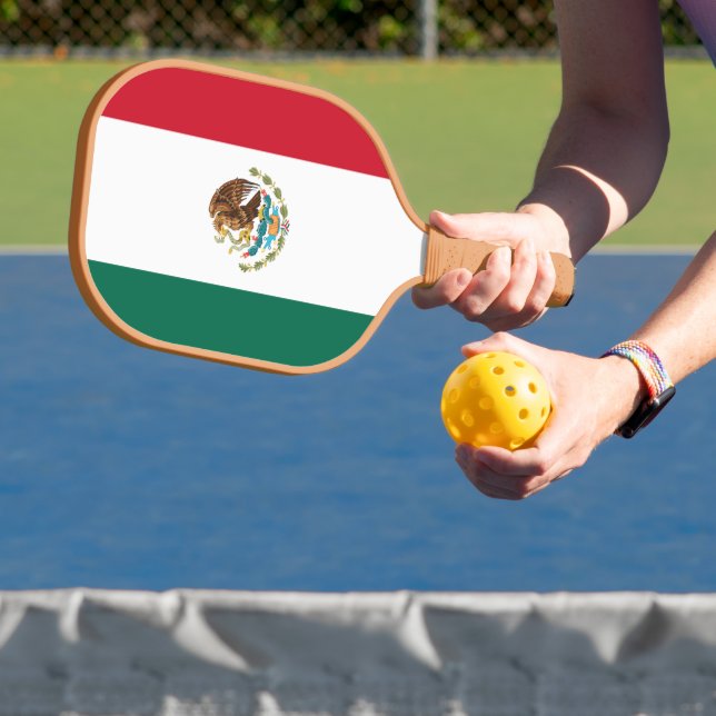 Raquette De Pickleball Drapeau du Mexique (Insitu)