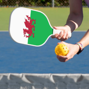Raquette De Pickleball Drapeau du Pays de Galles (Cymru)