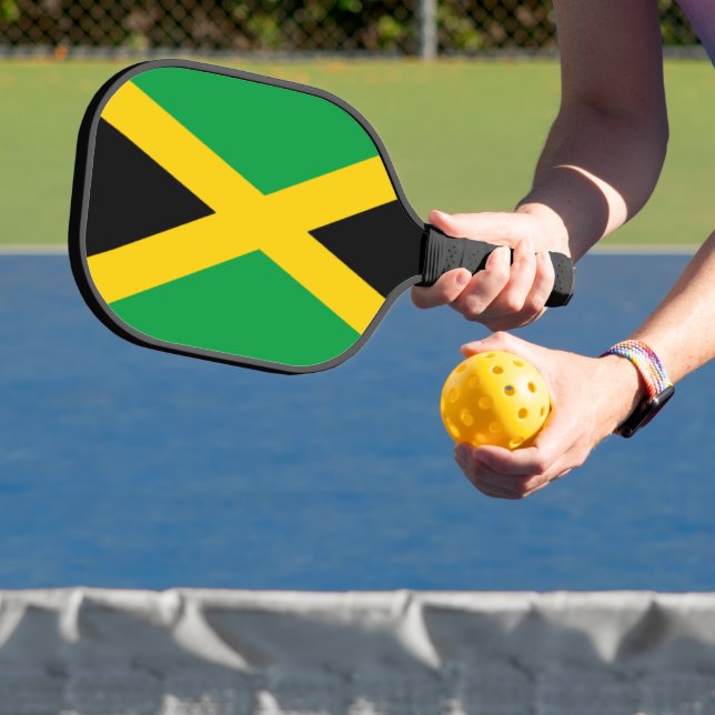 Raquette De Pickleball Drapeau Jamaïque (Insitu)