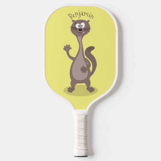 Raquette De Pickleball Drôle dessin animé en toile (Recto)