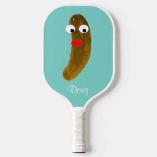Raquette De Pickleball Drôle Pickle Guy Green Pickleball Turquoise Paddle