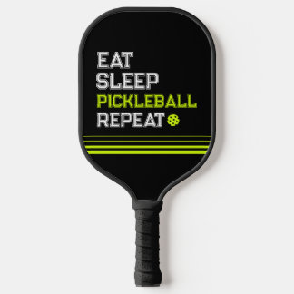 Raquette De Pickleball Eat Sleep Pickleball Repeat Funny 
