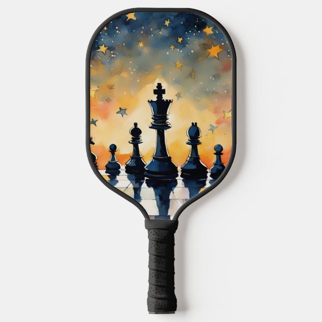 Raquette De Pickleball Échecs (Recto)